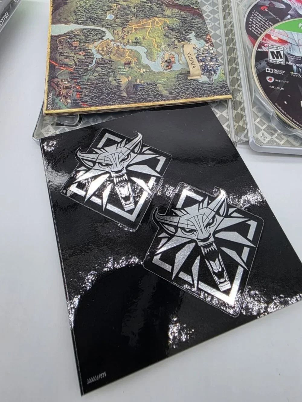 The Witcher III Wild Hunt Xbox One Collectors Edition Steel Case with Soundtrack